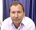 Artista de V for Vendetta, David Lloyd en la convención de abril de 2008.