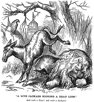 El Burro del Partido Demócrata de los Estados Unidos.[8]​[9]​