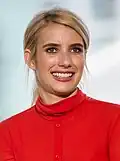 Emma Roberts at the 2016 San Diego Comic-Con.