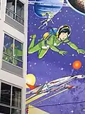 Mural en Bruselas.