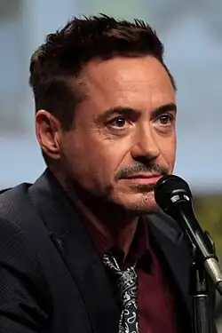 Robert Downey Jr. en la Convención Internacional de Cómics de San Diego de 2014