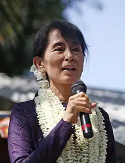 Aung San Suu Kyi en 2010