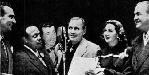 Jack Benny y elenco, 1946