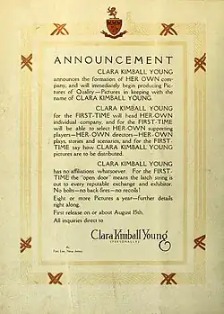 Anuncio, 1917
