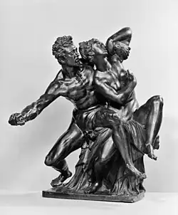 Violación de Lucrecia, de Hubert Gerhard.
