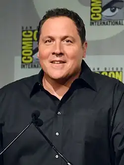 Foto del director, Jon Favreau en 2012