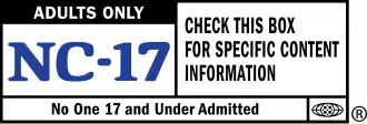 NC-17 rating symbol