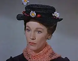 Julie Andrews como Mary Poppins