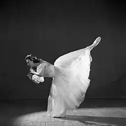 Raisa Struchkova en escena del ballet La Bella Durmiente