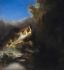Rapto de Proserpina, de Rembrandt.
