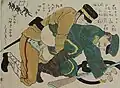 Shunga de la Guerra ruso-japonesa.