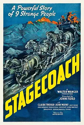 La diligencia (1939).