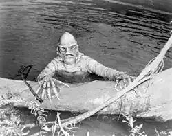 El Monstruo de la Laguna Negra.