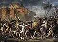 Las sabinas, de Jacques-Louis David.