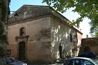 La capilla de Villeneuvette, lugar de bodas de Dantés y Mercedes.